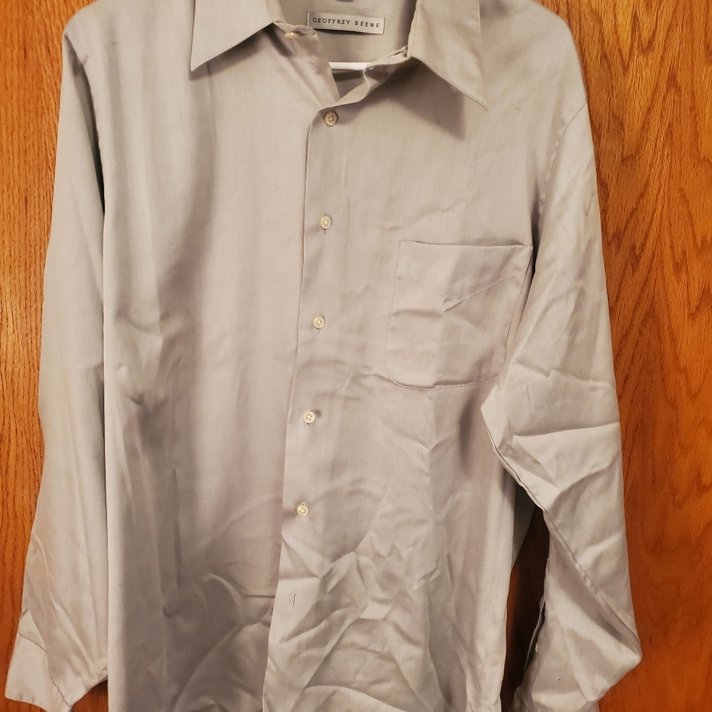 Mens long sleeve dress shirt